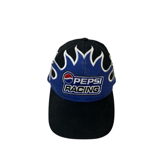 Pepsi racing baseball cap hat flames - Picture 1 of 8